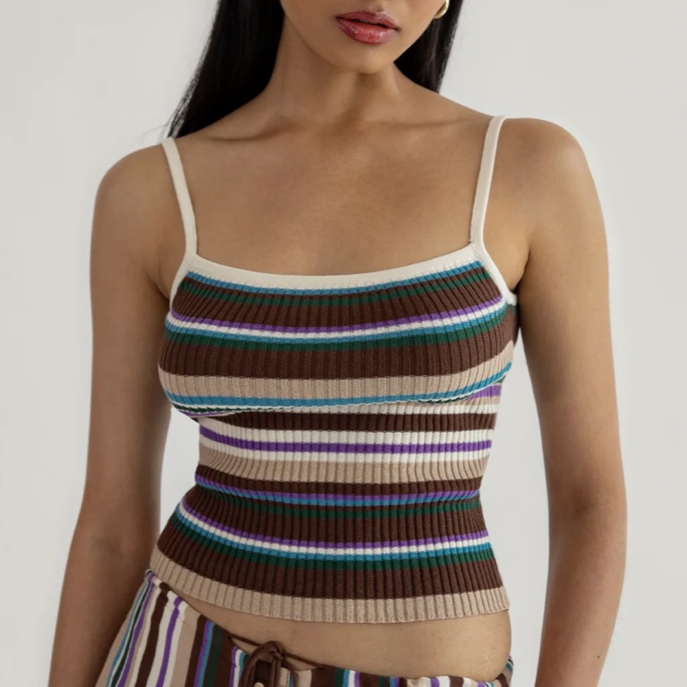 NWT Orseund Iris Boogie Down Tank Top in Grape Soda